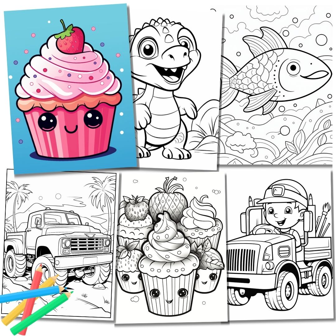 🖍️ Méga Pack de 1000 Pages de Coloriage à Imprimer